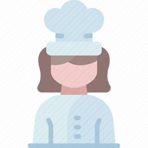 Baker, profession, chef, girl, woman icon - Download on Iconfinder