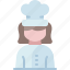 baker, profession, chef, girl, woman 