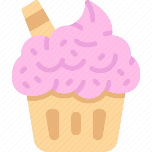 Cupcake, dessert, muffin, bakery, sweet icon - Download on Iconfinder