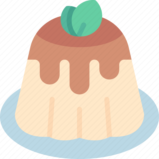 Pudding, sweet, dessert, sugar, food icon - Download on Iconfinder