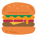 burger, food, cheese, fast, restaurant
