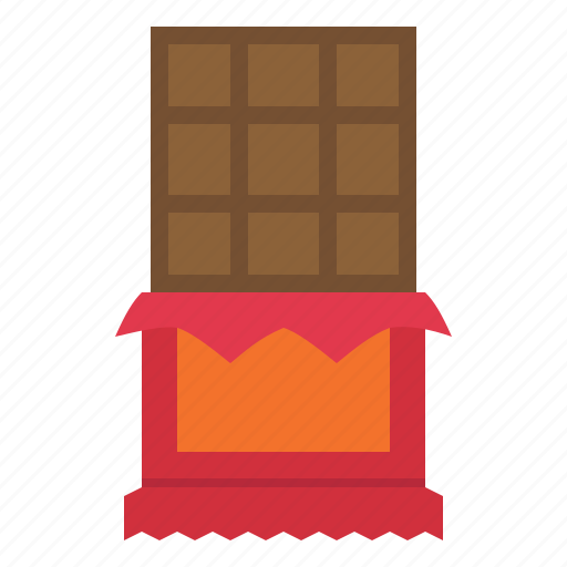 Chocolate, food, sweet, dessert, snack icon - Download on Iconfinder