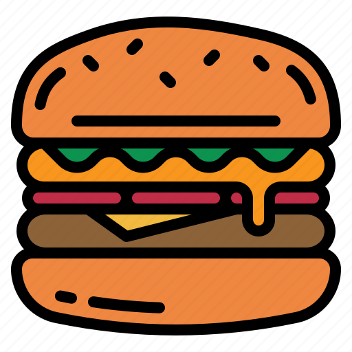 Burger, food, cheese, fast, restaurant icon - Download on Iconfinder