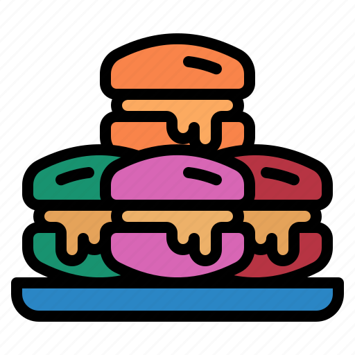 Macaron, desert, sweet, food, bakery icon - Download on Iconfinder