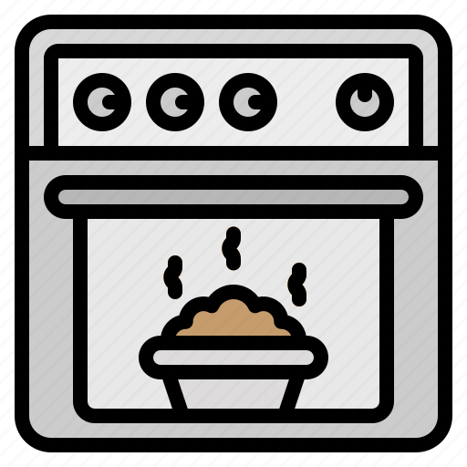 Oven, baking, kitchen, bakery, stove icon - Download on Iconfinder