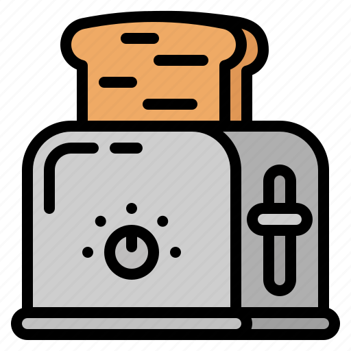 Toaster, kitchen, electric, machine, bread icon - Download on Iconfinder
