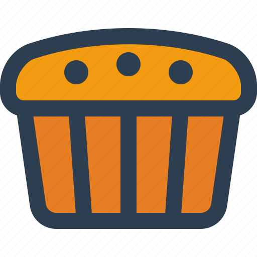 Muffin, cake, bakery, food icon - Download on Iconfinder