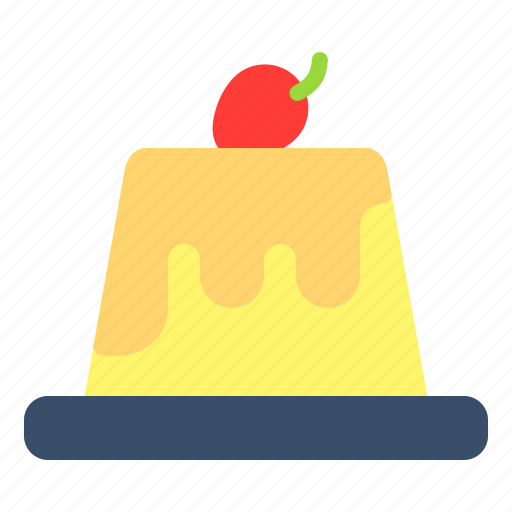 Pudding, bakery, cupcake, pastry, dessert, sweets, bread icon - Download on Iconfinder