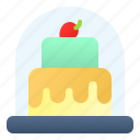 cake dome, bakery, breakfast, cake, sweet, pastry, sweets, dessert, food