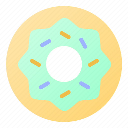 Donut, bakery, breakfast, cake, sweet, pastry, sweets icon - Download on Iconfinder