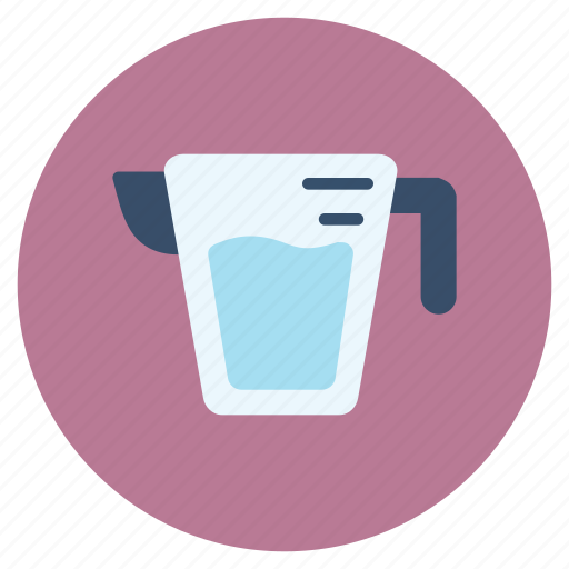 Measuring, jug, water, measure, milk, pot, ruler icon - Download on Iconfinder