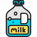 milk, beverage, drink, ingredient, bottle, cooking