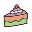 - slice of cake i, cake, bakery, slice, pastry, snack, cheese-cake, sweet 