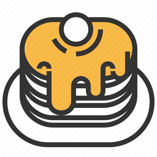 Pancake, sweet, syrup icon - Download on Iconfinder