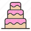 bakery, birthday, cake, sweet 