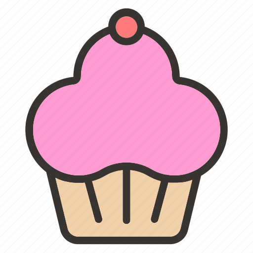 Bakery, birthday, cupcake, sweet icon - Download on Iconfinder