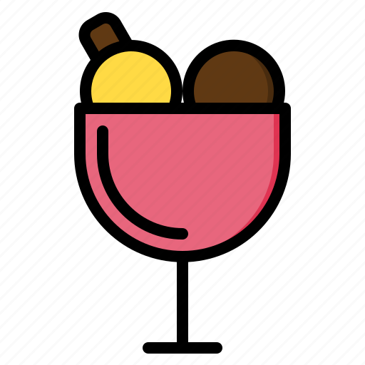 Bingsu, candy, cream, cup, ice, lollipop, sweet icon - Download on Iconfinder