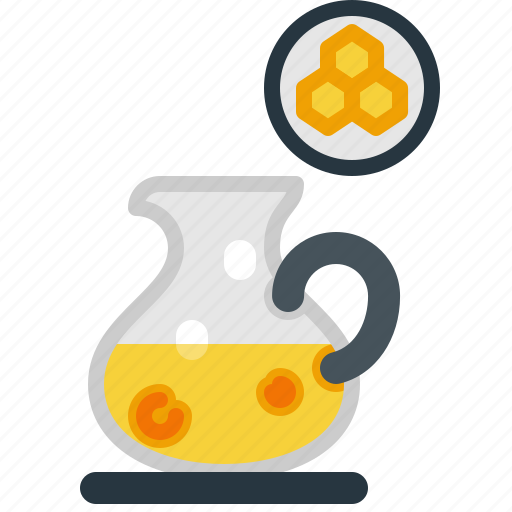 Honey, sweet, flavor, jar, bee, dessert icon - Download on Iconfinder