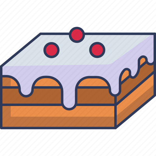 Bakery, dessert, food, sweet, cake, pastry, slice icon - Download on Iconfinder