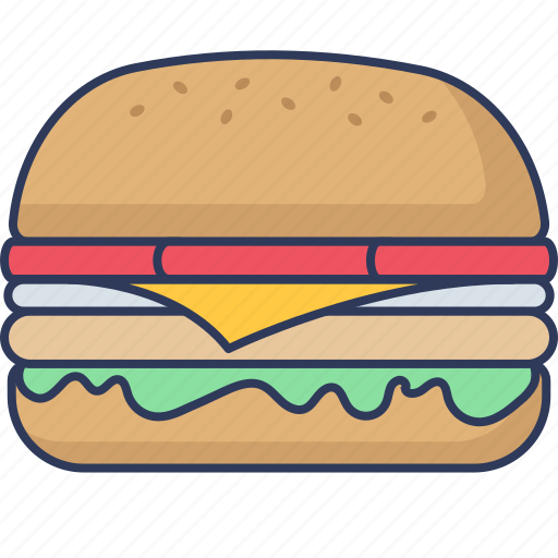 Burger, sandwich, restaurant, cheese, tasty, fast, food icon - Download on Iconfinder