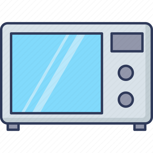 Microwave, oven, kitchen, cooking, appliance, food, baked icon - Download on Iconfinder