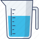water, jug, measurement, kitchen, capacity, bakery 