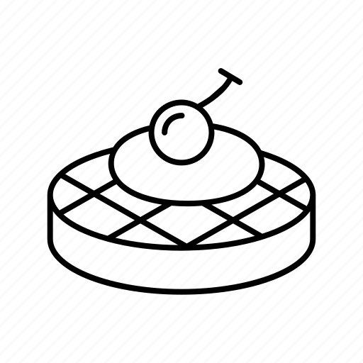 Bakery, dessert, waffle, breakfast, pastry icon - Download on Iconfinder