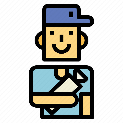 Customer, man, shopping, smile icon - Download on Iconfinder