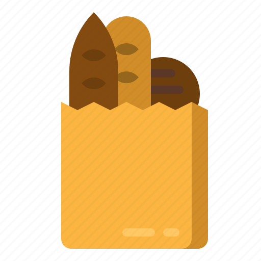 Baguette, bake, bakery, bread, food icon - Download on Iconfinder