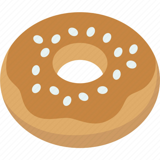 Bagel, bread, bakery, snack, breakfast icon - Download on Iconfinder