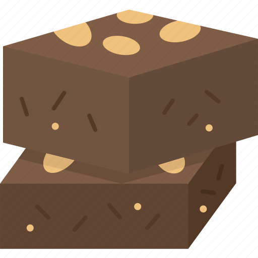 Brownie, chocolate, cocoa, cake, pastry icon - Download on Iconfinder