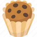 muffin, cake, dessert, bakery, pastry