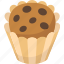 muffin, cake, dessert, bakery, pastry 