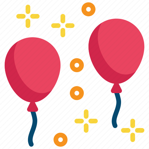 Party, balloon, happy, fun icon - Download on Iconfinder