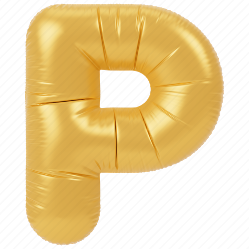 P, abc, alphabet, letters, balloon, party, text icon - Download on Iconfinder