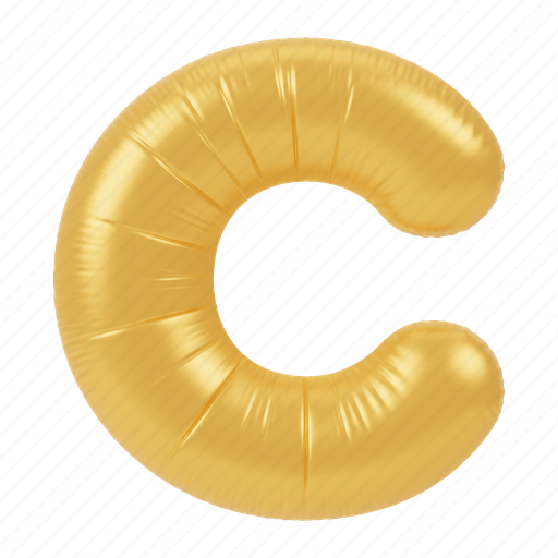 C, text, balloon, alphabet, abc, celebration, party icon - Download on Iconfinder