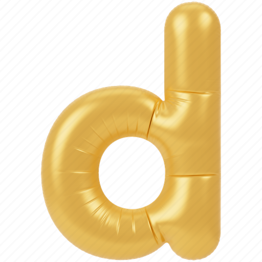 D, text, alphabet, letter, font, balloon, abc icon - Download on Iconfinder