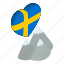 isometric, object, sign, swedenmoutain 