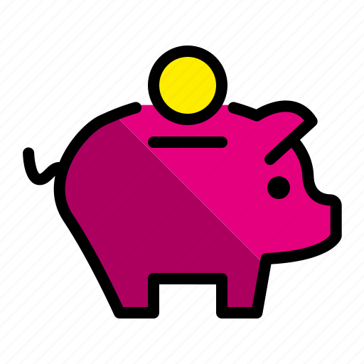 Pigy, bank, saving, money icon - Download on Iconfinder