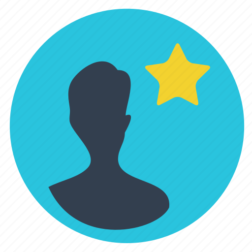 Favorite, interface, male, man, star, user icon - Download on Iconfinder