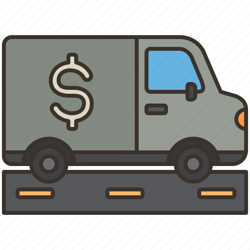 Truck, transportation, money, security, safety icon - Download on Iconfinder