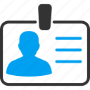 badge, account, user card, access card, avatar, profile, user account