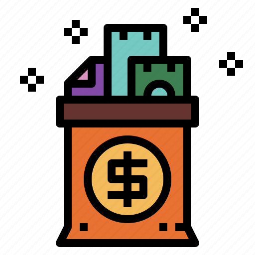 Bag, bank, currency, finance, money icon - Download on Iconfinder