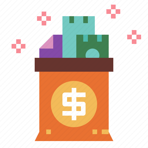 Bag, bank, currency, finance, money icon - Download on Iconfinder