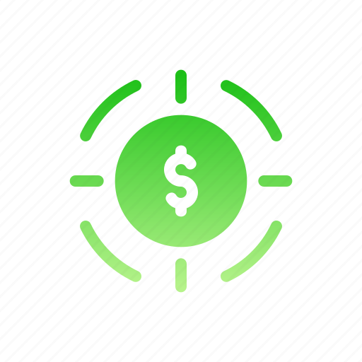 Target, dollar, goal, objective, finance icon - Download on Iconfinder