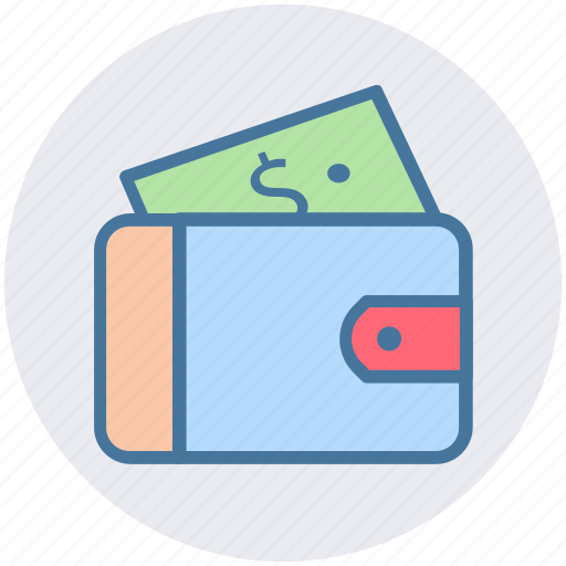 Dollar, money wallet, open violet, violet, wallet icon - Download on Iconfinder