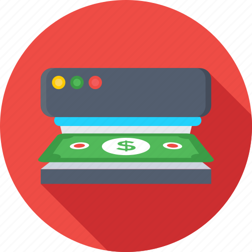 Banking, banknote, counting machine, currency sorter icon - Download on Iconfinder