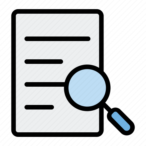 Bankingandfinance, magnifying, glass icon - Download on Iconfinder