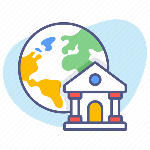 Global banking, banking, financial, business, payment, office, building icon - Download on Iconfinder