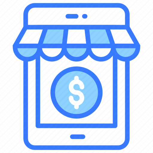 Mcommerce, commerce, shopping, mobile, shop, store, online icon - Download on Iconfinder